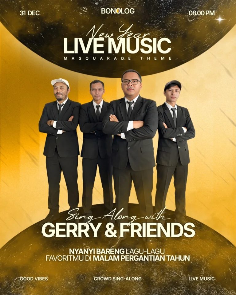 LIVE MUSIC POSTER GERRY FEEDS