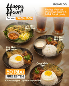 promo bonolog kafe mataram